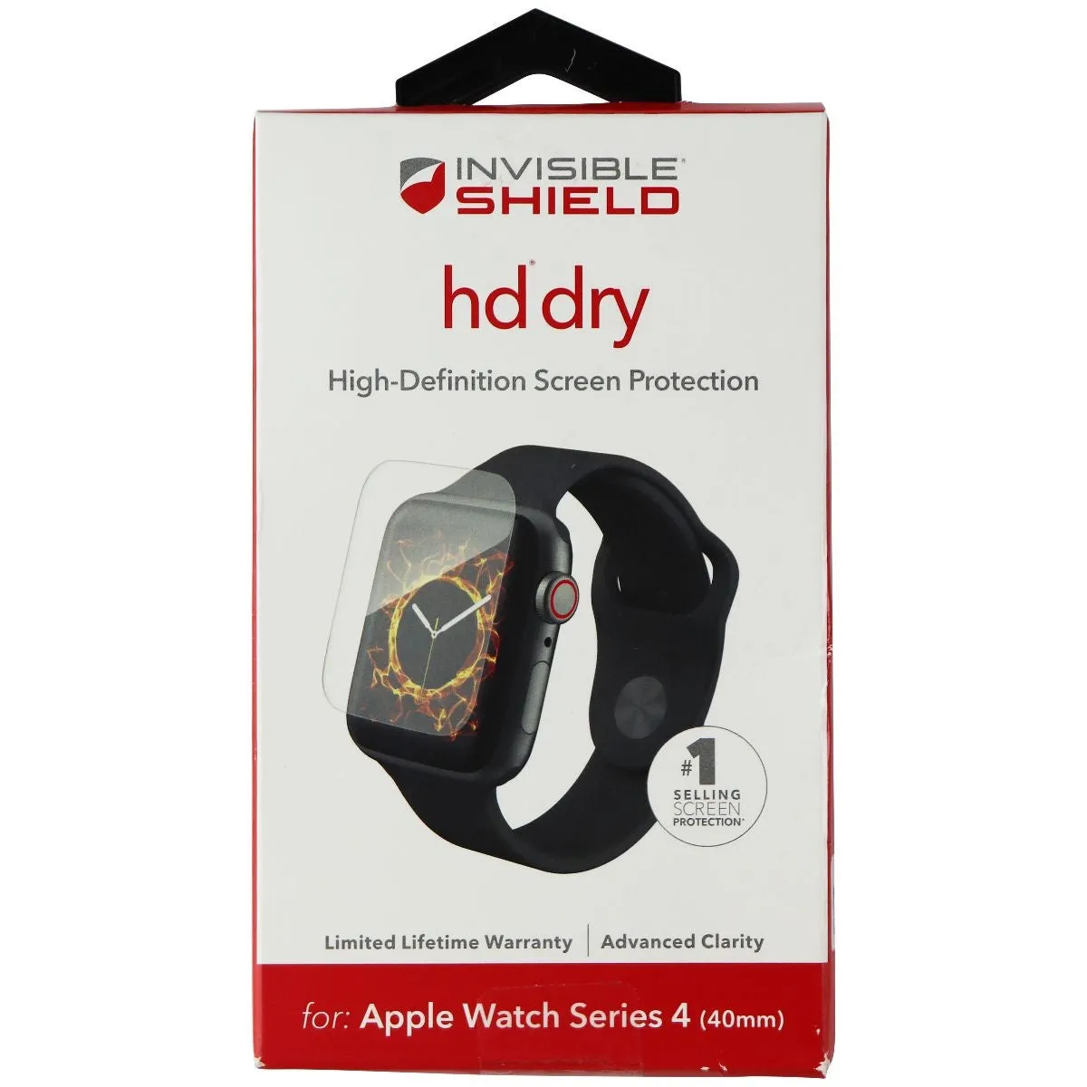 ZAGG InvisibleShield HD Dry Screen Protector for Apple Watch Series 4 (40mm)